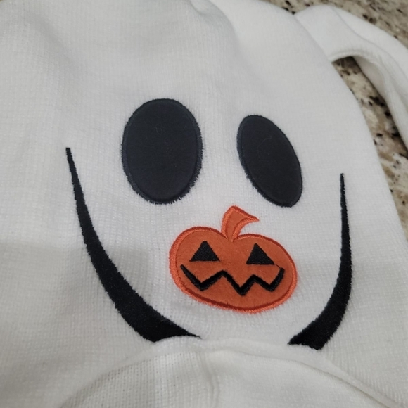 Hot Topic Nightmare Before Christmas Zero Ghost Hat Knit Beanie White Halloween - Picture 4 of 4
